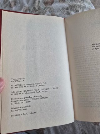 Lotto "i classici del romanzo storico" 5 volumi.