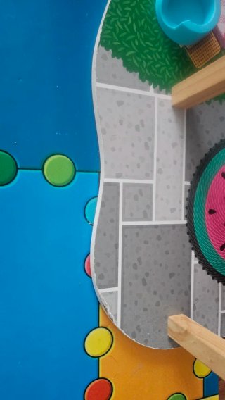 Casa de muñecas estilo Barbie.
