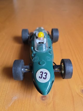 Coche Scalextric Triang verde oscuro