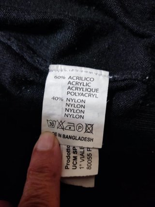Gilet unisex nero