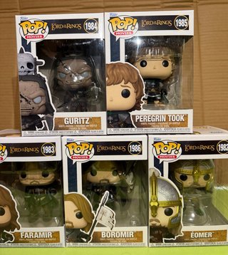 Pack 5 Figuras Funko Pop El Señor de los Anillos