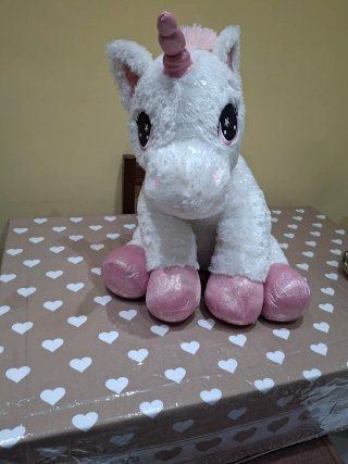 Peluche Orso Bianco Cuore Love You