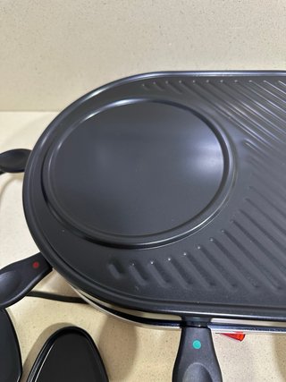 Raclette crepera para 8 personas
