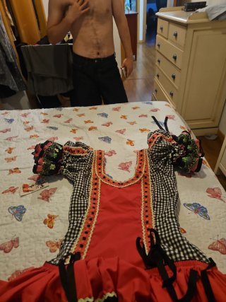 Traje Gitana Vintage Talla 42 Sin Estrenar