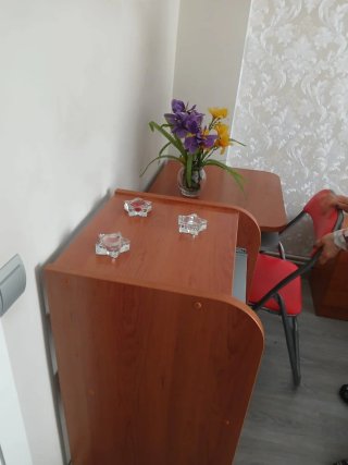 Escritorio de oficina madera. Pack silla y mesa.