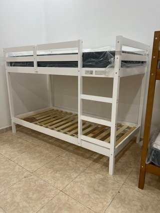 Litera individual de madera