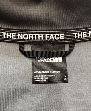 Chaqueta The North Face Naranja y Gris