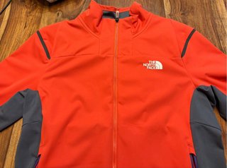 Chaqueta The North Face Naranja y Gris