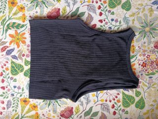 Top tirantes Stradivarius negro M