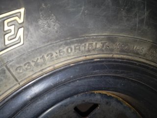 Llantas 15 y Ruedas 33x12.5 R15