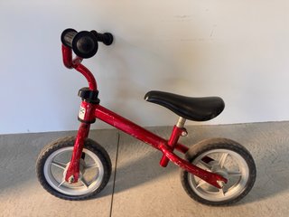 Bici sin pedales