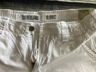 Pantalón cargo blanco Sutherland Talla S
