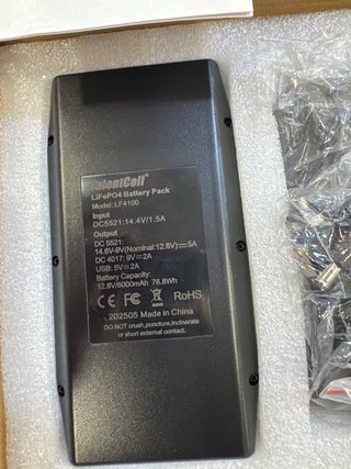 Batería Recargable TalentCell LiFePO4 6000mAh