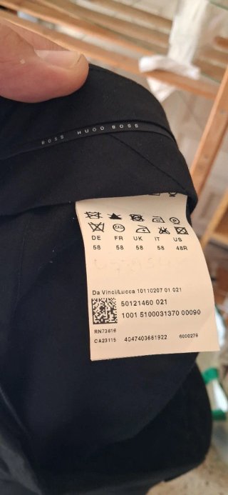 Traje Hugo Boss Gris