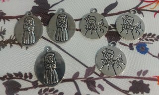Dijes Primera Comunión Niña Plata