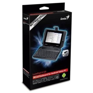 Custodia con tastiera integrata Genius LuxePad A120 per tablet Android