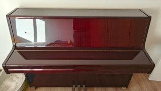 PIANO VERTICAL SAMICK SU-110 ACABADO CAOBA PULIDA