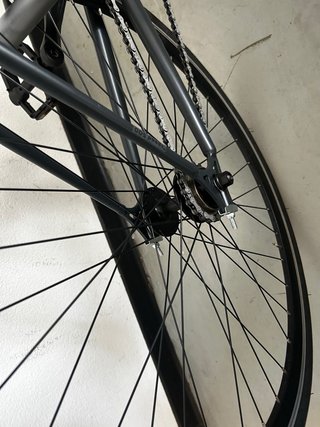 Bici Elops Single Speed 500 Grigia