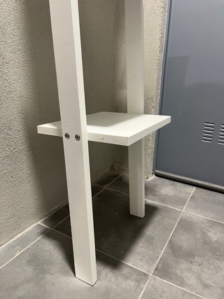 Estantería Escalera Blanca Madera