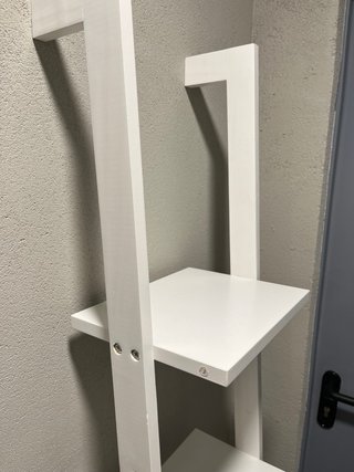 Estantería Escalera Blanca Madera