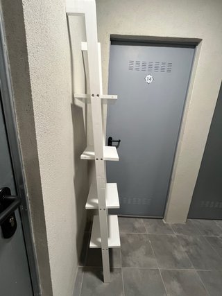 Estantería Escalera Blanca Madera