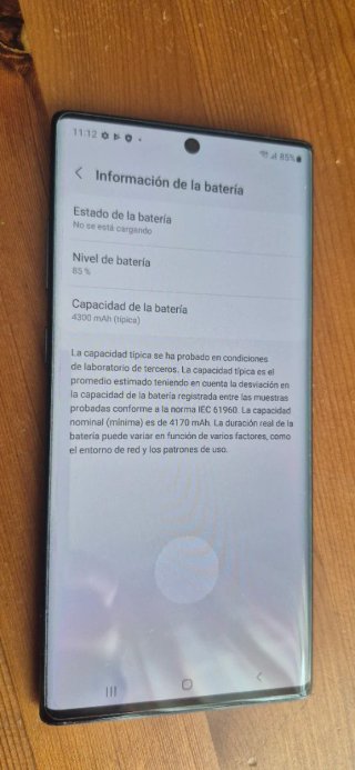 Samsung Note 10+ 5G 512GB Negro