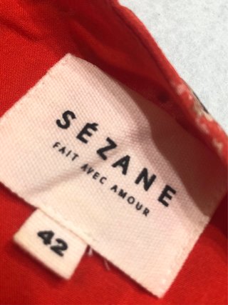 Vestido Sezane de seda