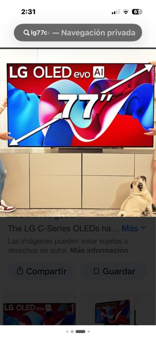 LG OLED 77C45LA - En Garantía