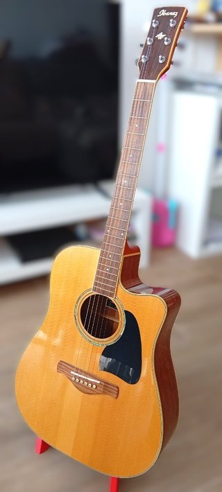 Ibanez Artwood AW300ECE Maderas Sólidas