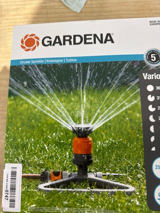 Aspersor Gardena Vario Comfort 225 m²