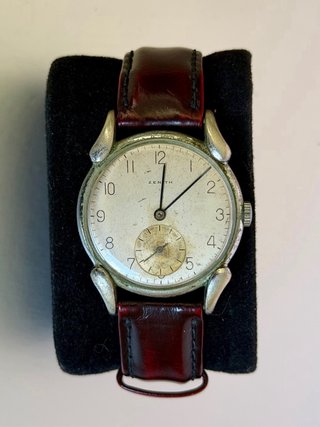 Reloj Zenith Vintage Cuerda Manual Bullhorn