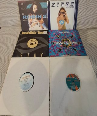 Lote 21 Vinilos Dance/Electro/Pop/Rock