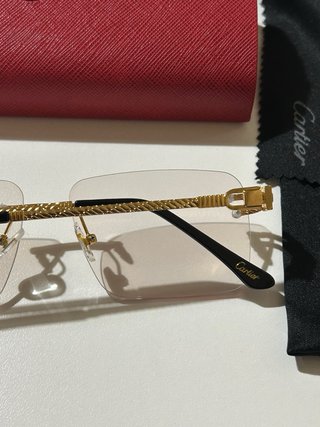 Occhiali Oro e Nero