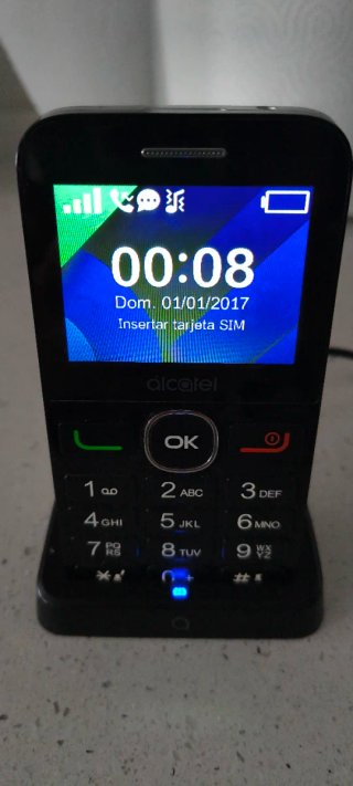 Alcatel 2008G Teléfono Móvil Negro