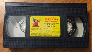 VHS Las Nuevas Aventuras de La Sirenita