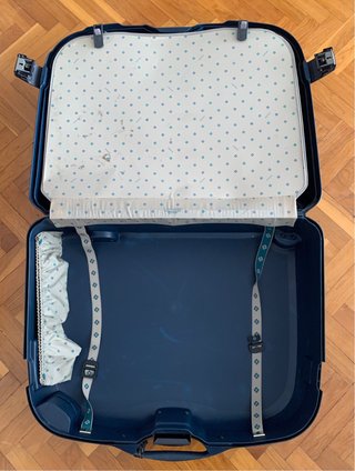 Maleta Samsonite Grande Rígida Azul