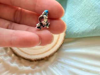 Charm Mickey Mago Plata de Ley