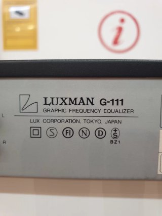 Ecualizador Gráfico Luxman G-111