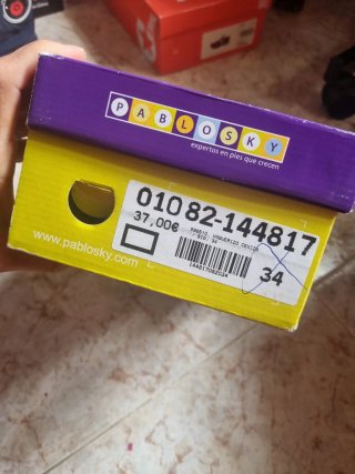 Sandalias Pablosky niño talla 34
