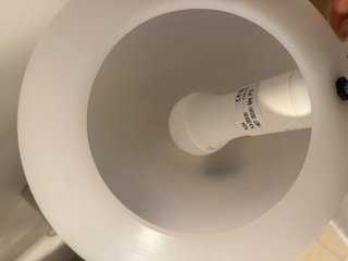 Lámpara esfera minimalista