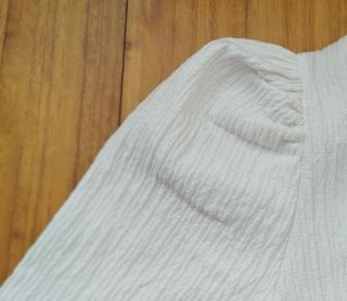 Blusa Blanca Coconut Niña Manga Larga