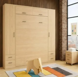 CAMA ABATIBLE CON ARMARIOS WN135