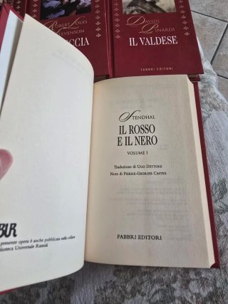 Set 5 volumi "I classici del romanzo storico"