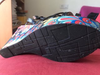 Sandalias de cuña talla 36