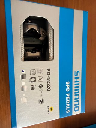 Pedales Shimano PD-M520 SPD