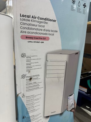 Aire Acondicionado Portátil Comfee Blanco 7000BTU