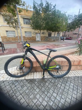 Bicicleta BH Ultimate RC 6.5 Gris/Amarillo Talla M
