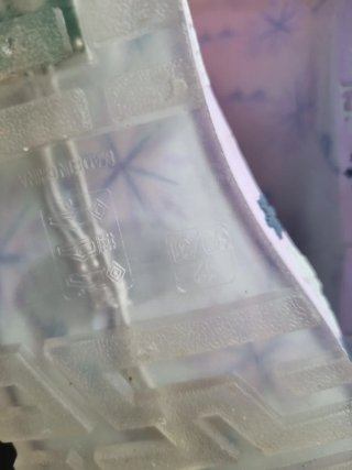 Botas de agua Frozen con luces