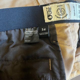 Picture Organic Clothing Pantalone Uomo Beige