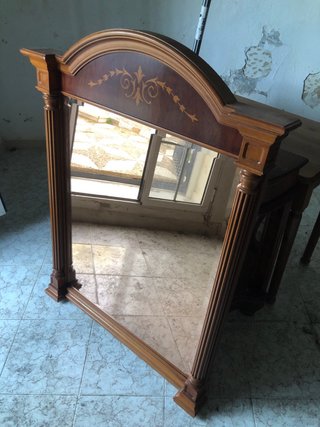 Mueble de entrada con espejo
